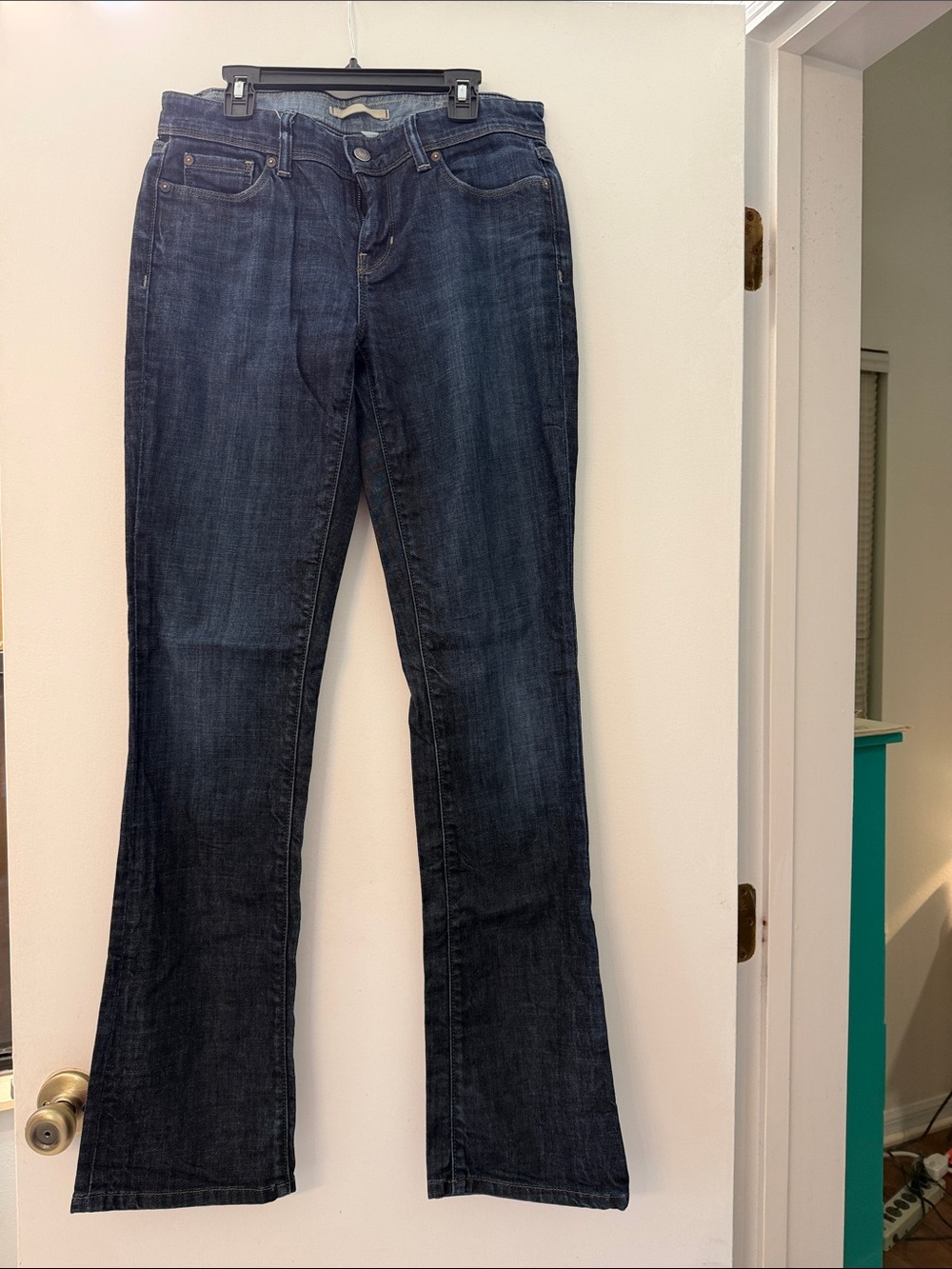 GAP Dark Blue Wide Leg Jeans 4L